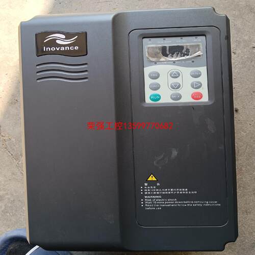 【荣强工控】汇川GD320NT7.5GB变频器 7.5KW 成色九新