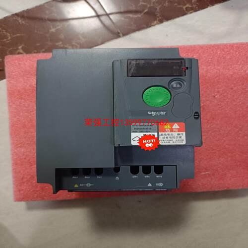 【荣强工控】施耐德变频器ATV310HU40N4A，拆机成色如图所示，实