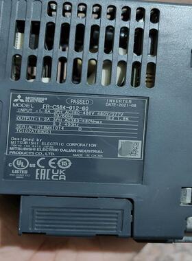 三菱变频器FR一CS84一012一60     输出 1.2