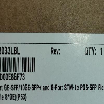 华为 03033LBL CR5D00E8GF73  8端口G