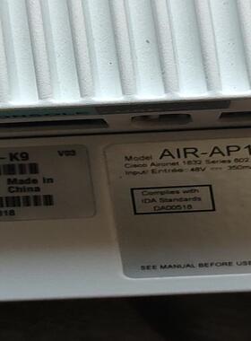 思科air-ap1832i-s-k9无线ap测试好发货