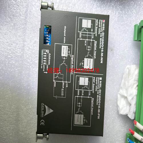 凌华  HSL-DI16D016-M-PN 带端子 二手拆机