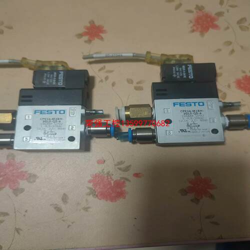 【荣强工控】费斯托FESTO二手拆机电磁阀CPE14-M1BH-3GLS