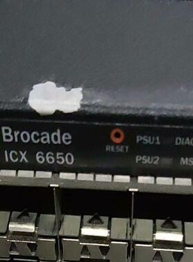 Brocade ICX6650,48口万兆光加6口40G,双