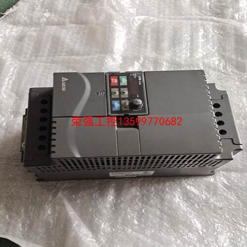 【荣强工控】vfd055E43A台达变频器5.5kw 盖子完整面板都有