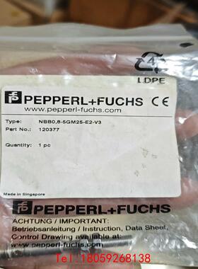 【非标价】倍加福 NBB0.8-5GM25-E2-V3   12037