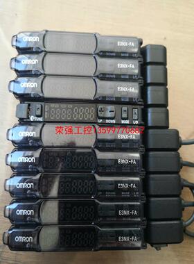 【荣强工控】E3NC-FA10欧姆龙/OMRON光纤放大器，成色如图，功