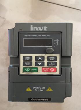 英威腾变频器GD10-0R7G-S2-B  0.75kw