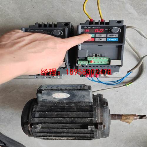 台达变频器VFD004EL43A拆机二手包好实物400W/2