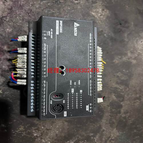 DVP32EC00T3二手拆机台达PLC V8.60A3版本