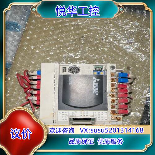 原装PLC／FX3GA一24MR成色如图 议