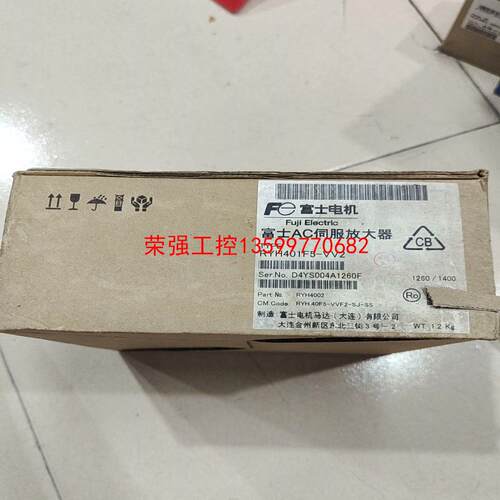 【荣强工控】富士AC伺服放大器(驱动器)RYH401F5-VV2