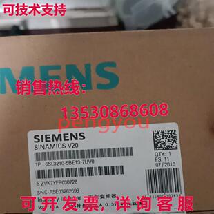 7UV0 变频器库存现货 5BE13 6SL3210