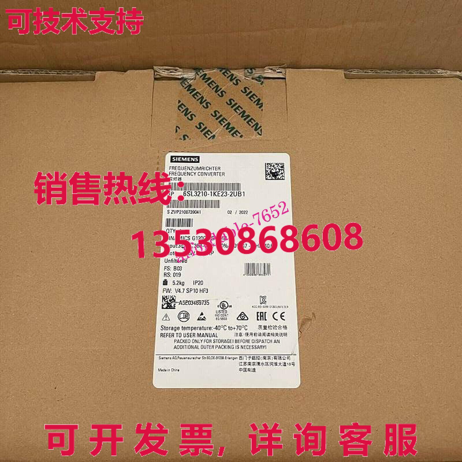 原装供应模块6SL3210-1KE23-2UB1