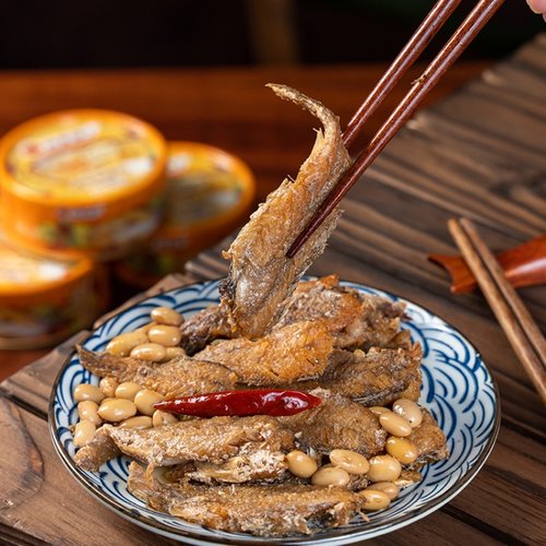 林家铺子黄花鱼罐头老式海鲜熟食