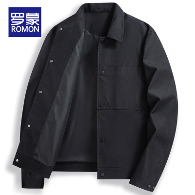 罗蒙秋季男士外套2024新款