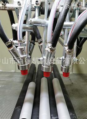 砂滚轴自动喷砂机圆管铝表面处理喷气效控门全自管动高气CSH控自