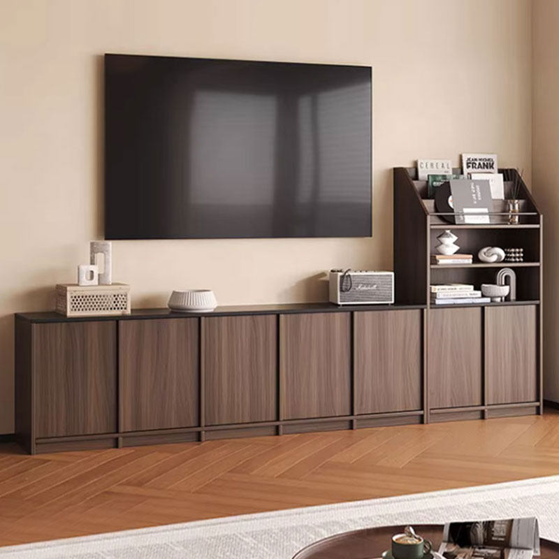 电视柜客厅家用2025新款热卖轻奢高级感储物柜一体落地电视机柜子