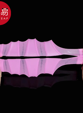 手脚蹼AI1s751-游泳训练浮潜装备鸭掌自由泳半指用品游泳练习用