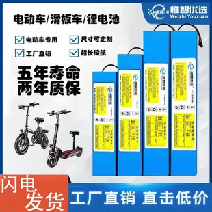 电动车锂电池36V48折叠代驾车48v20ah希洛普小海豚滑板车内置电瓶