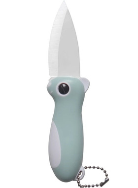 可带的水果刀少女心陶瓷刀折叠可携式迷你小刀家用旅行用随