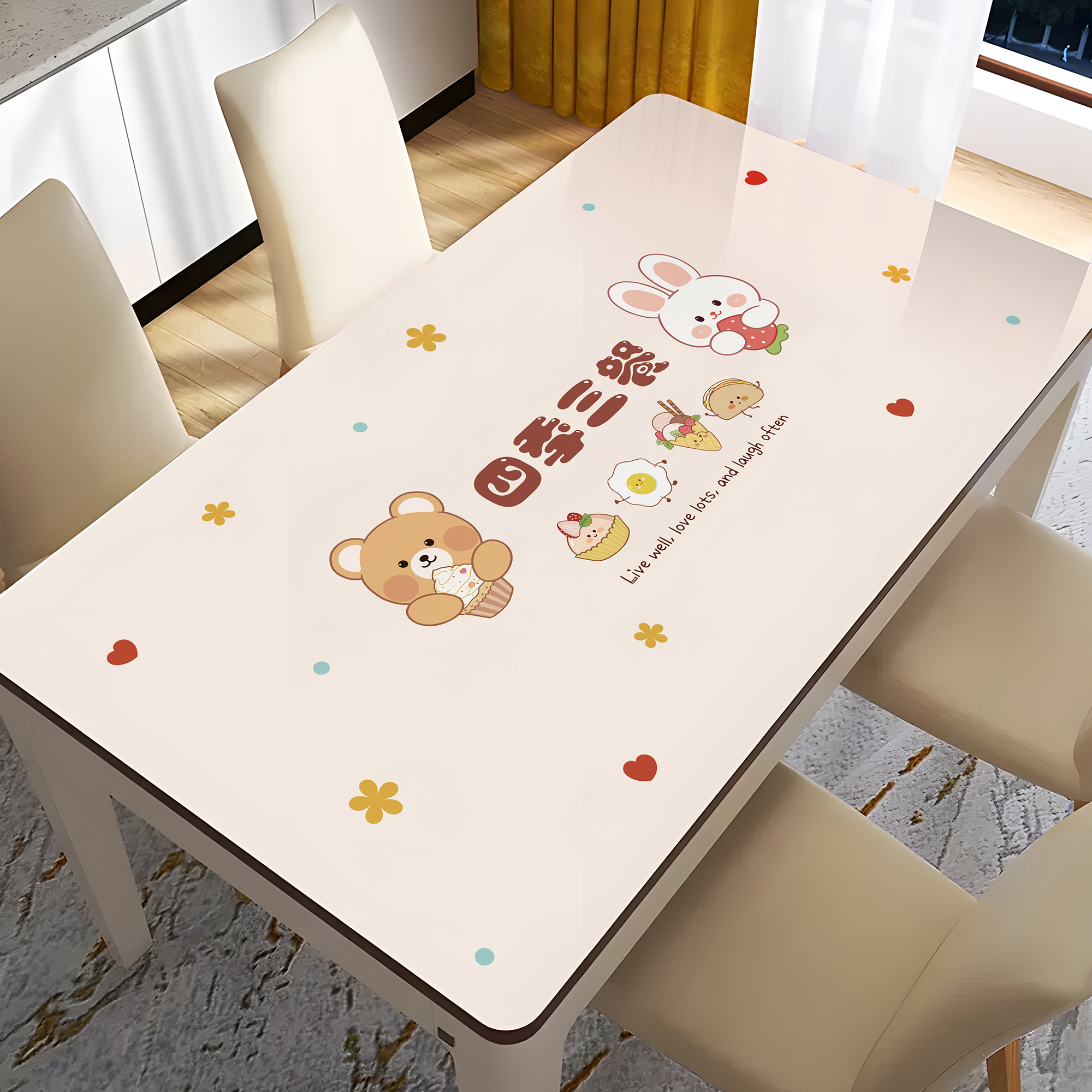 简约pvc餐桌垫隔热防烫防红油