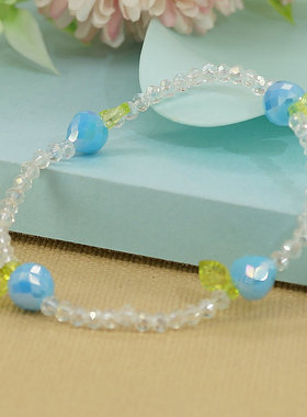 ins小众设计感串珠水晶手串手链