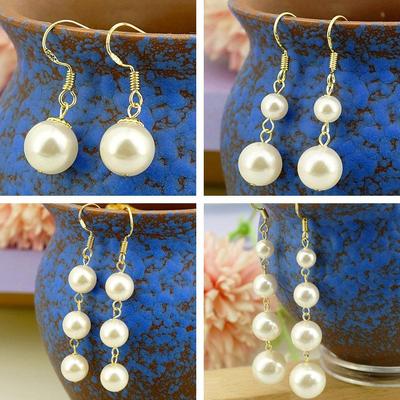 2024新款珍珠流苏气质耳环