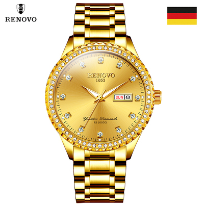 德国品牌罗诺威官方正品手表男款新款运动防水全自动手表-81005