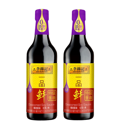 500ml*2瓶生抽一品鲜李锦记