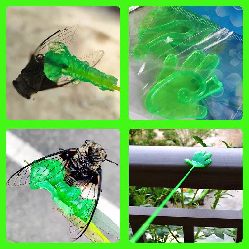 2024年粘知了小手粘球抓知了捕捉器神器粘猴手掌捕蝉胶状户外玩具