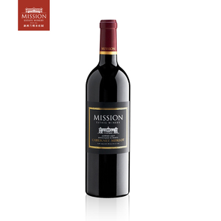 【买二送一】新西兰霍克斯湾珍藏赤霞珠梅洛红葡萄酒明圣庄园750