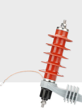 HY5WS-17/50L变压器用10-12KV避雷器带脱离器架