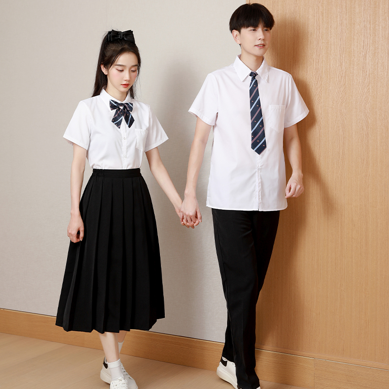 现货即发班服学生毕业照合唱服装