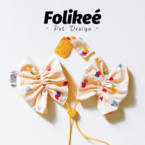 Folikee多巴胺爱心美卡耳套防脏