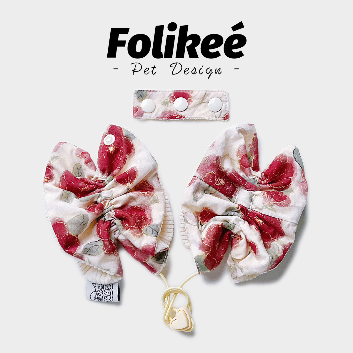 Folikee双面防脏可卡美卡耳套图片