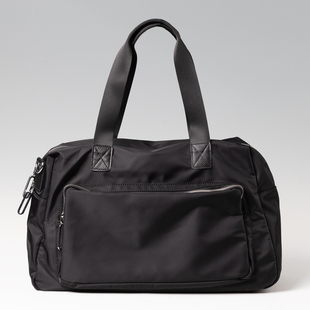 手拎商务男士短途出差旅行包手提大容量收纳旅游袋单肩斜挎行李包