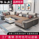 邻木森2022新款 冬夏两用布艺沙发U型组合大小户型客厅简约现代北
