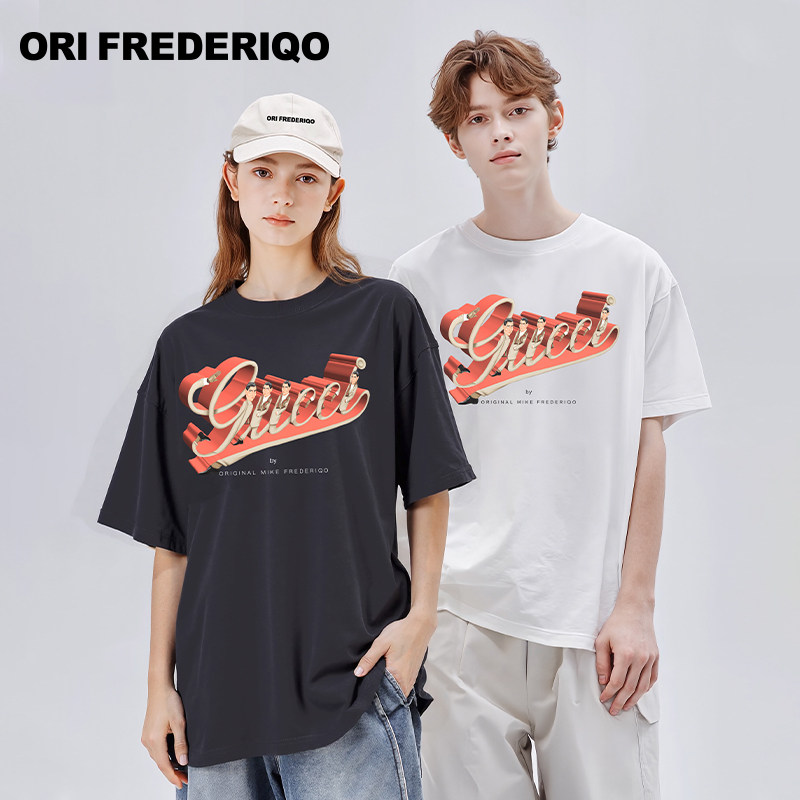 Orifrederiqo短袖2T恤