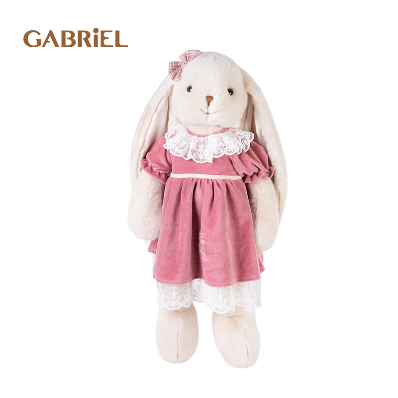 伽百利Gabriel奈特莉可爱兔子毛绒玩偶安抚玩具睡觉抱公仔送女生