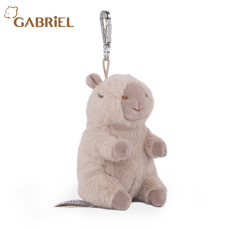 伽百利gabriel毛绒玩具水豚挂件玩偶公仔包包钥匙扣玩偶节日礼物