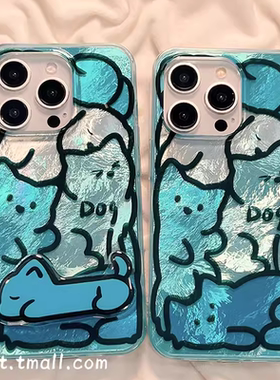 卡通可爱蓝色猫咪支架适用于红米K80pro至尊60s全包k40保护套k30pro羽纱note12Turbo红米note13rpro/K50至尊