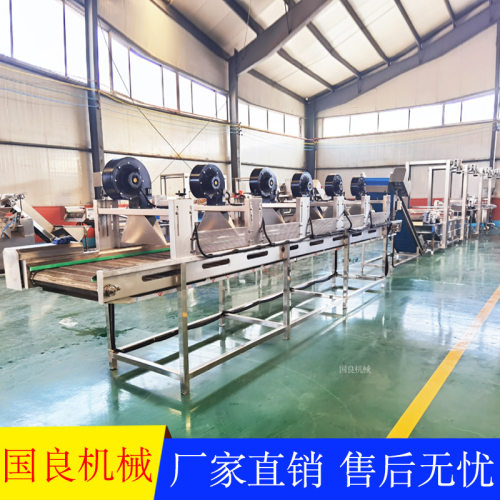 全自动酸豇豆清洗流水线 黑水虻气泡清洗机 鲜虫加工设备