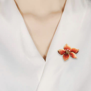 聚元祥手工刺绣高档精致胸针女徽章高级设计感小众配饰别针