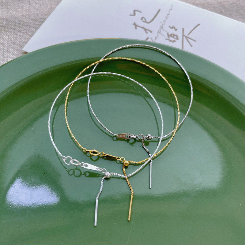 女士个性DIY独一创意纯银素链
