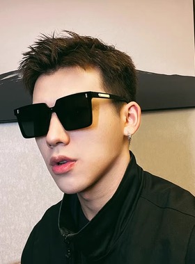 法国 Portney Bell 复古潮偏光太阳镜大框方形百搭墨镜个性显瘦