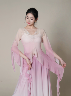 新款古典舞服艺考练功服中国舞