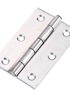 HFS71-25/30/40/50/65/75/90/100 不锈钢蝶形铰链 304平型小合页