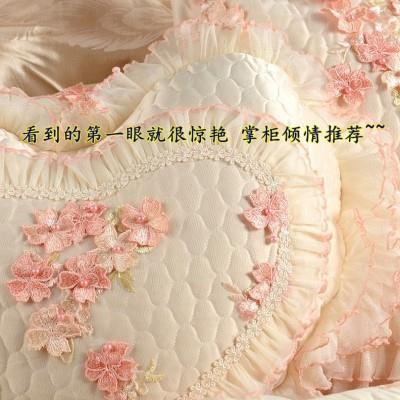 博文布艺品牌法式蕾丝抱枕腰枕糖果南瓜枕欧式沙发靠垫套花之恋