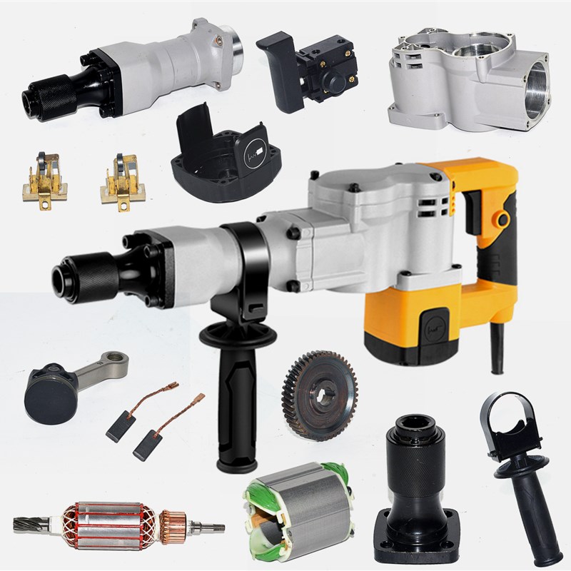 速发坦克创定G80电造转镐子连杆活塞齿轮箱铁头开关碳刷壳配
